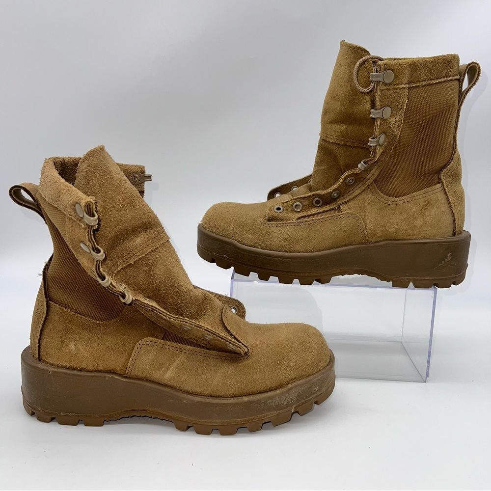 Altama Unisex Suede Us Army Combat Boots Gore-Tex Lining/Vibram Rubber Sole Sz 5